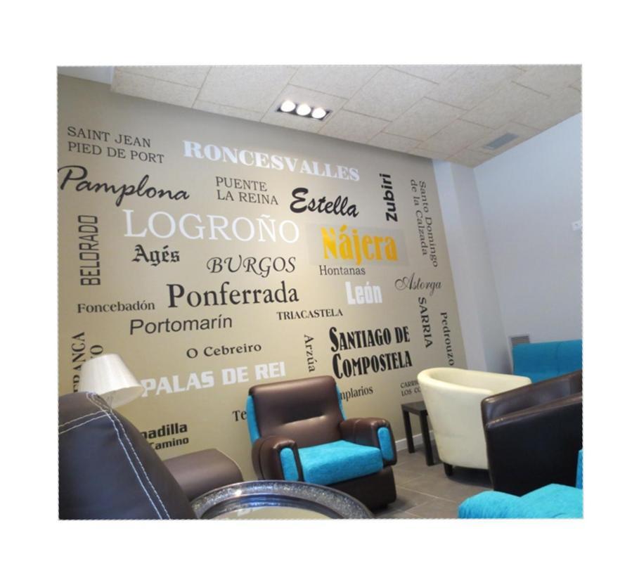 Hostal Hispano Najera Bagian luar foto
